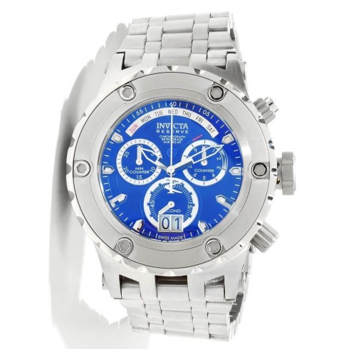 Invicta Subaqua Reserve Chronograph Blue Dial Stainless Steel Men's Watch 1564 watches