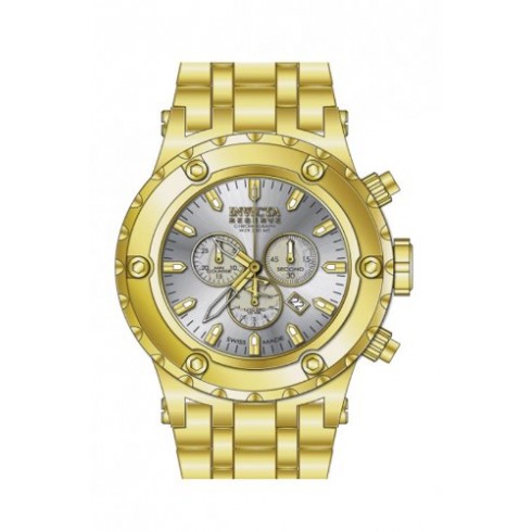 Invicta Subaqua Silver Dial Gold Ion-plated Men's Watch 14508 watches
