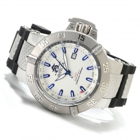 Invicta Subaqua Silver Dial Polyurethane Quartz Men's Watch 13920 watches