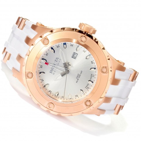 Invicta Subaqua Silver Dial Rose Gold-Tone Men's Watch 12034 watches