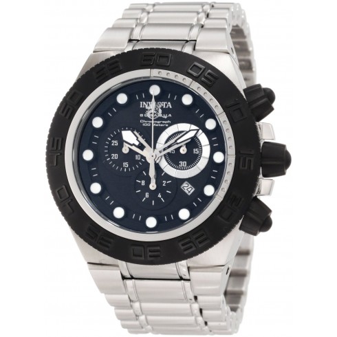 Invicta Subaqua Sport Chronograph Black Dial Stainless Steel Men's Watch 1527 watches