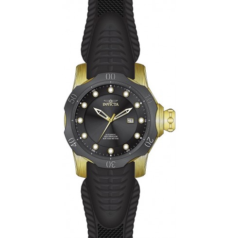 Invicta Venom Automatic Black Dial Black Silicone Men's Watch 19316 watches