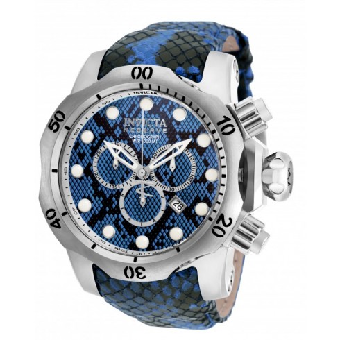 Invicta Venom Black and Blue Dial Men's Chronograph Watch 19002 watches