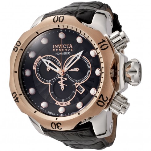 Invicta Venom Black Dial Chronograph Men's Watch 0360 watches