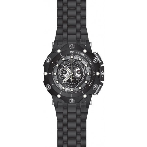 Invicta Venom Chronograph Black and Silver Dial Black Ion-plated Men's Watch 20421 watches