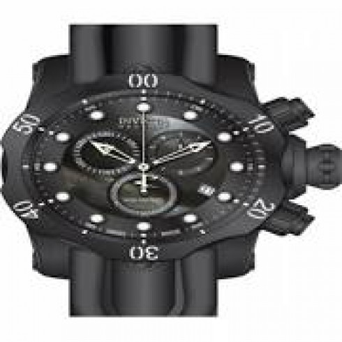 Invicta Venom Chronograph Black Dial Black Polyurethane Men's Watch 80580 watches