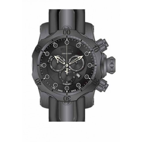 Invicta Venom Chronograph Black Dial Black PVD Men's Watch 11962 watches