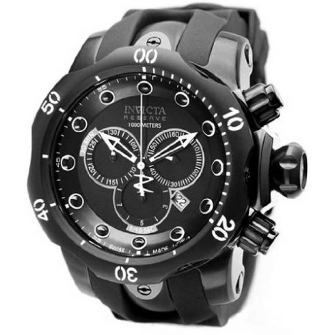 Invicta Venom Chronograph Black Dial Black PVD Stainless Steel Men's Watch 11971 watches