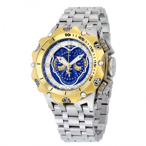 Invicta Venom Chronograph Blue Dial Stainless Steel Men's Watch 16808 watches