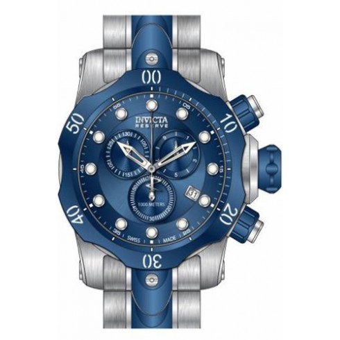 Invicta Venom Chronograph Blue Dial Two-tone Men's Watch 80566 watches