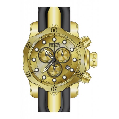 Invicta Venom Chronograph Gold Dial Gold-tone Men's Watch 16985 watches