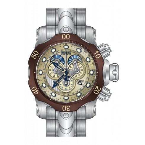 Invicta Venom Chronograph Green Dial Stainless Steel Men's Watch 14460 watches
