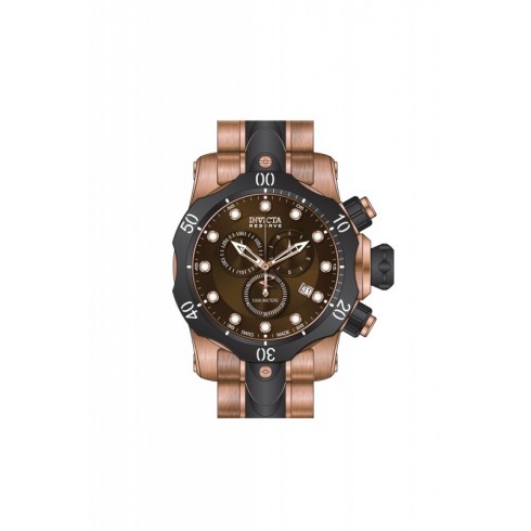 Invicta Venom Quartz Chronograph Brown Dial Two-tone Men's Watch 80569 watches