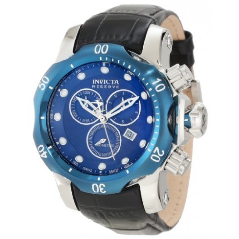 Invicta Venon Reserve Chronograph Royal Blue Textured Dial Men's Watch 10821 watches