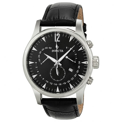 Invicta Vintage Chronograph Black Dial Men's Watch 12235 watches