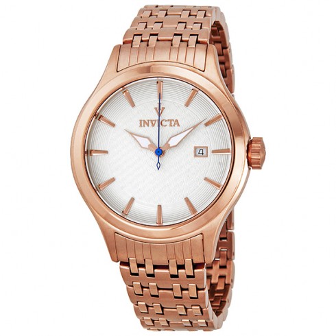 Invicta Vintage White Dial Gold Tone Stainless Steel Men's Watch 12241 watches