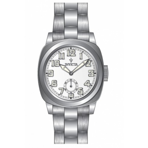 Invicta Vintage White Dial Stainless Steel Ladies Watch 14965 watches