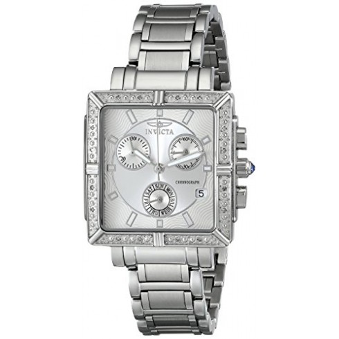 Invicta Wildflower Chronograph Silver Dial Stainless Steel Ladies Watch 5377 watches