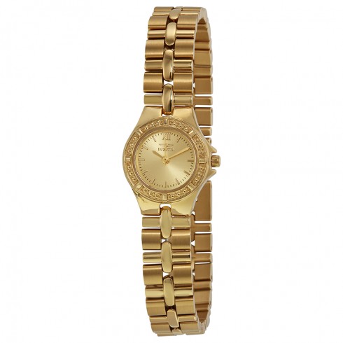 Invicta Wildflower Gold Dial Gold-plated Ladies Watch 0137 watches