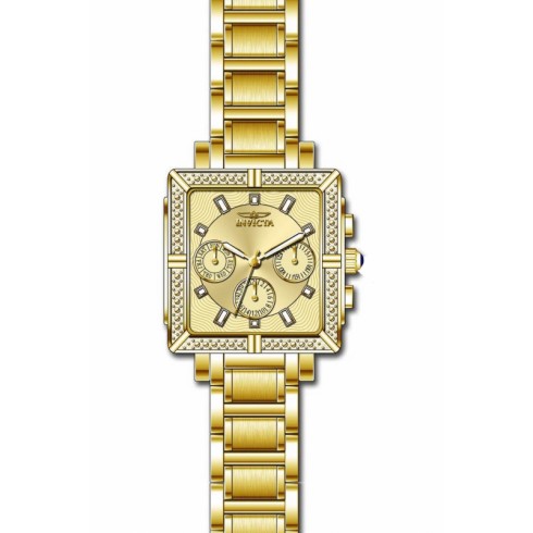Invicta Wildflower Gold Dial Yellow Gold Ion-plated Ladies Watch 14871 watches