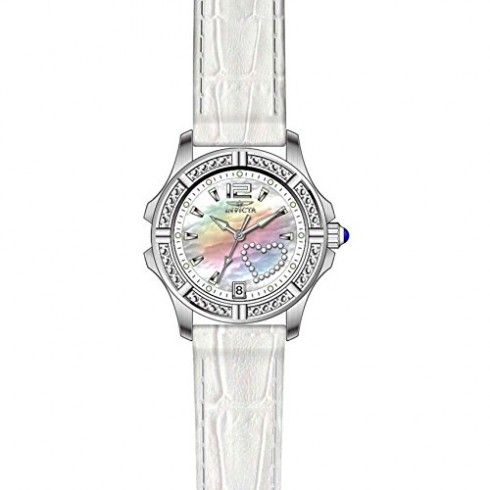 Invicta Wildflower Mother of Pearl Dial Beige Leather Ladies Watch 21783 watches