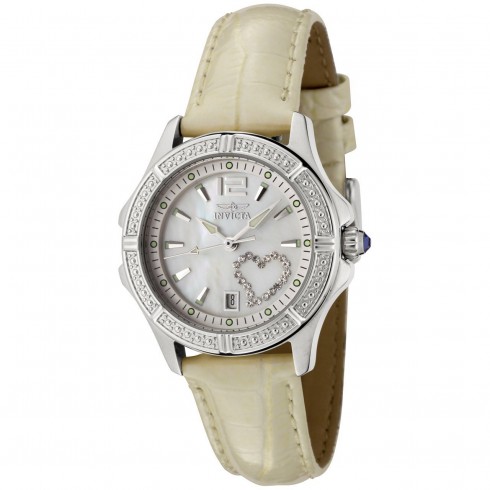 Invicta Wildflower Mother of Pearl Dial Interchangeable Strap Ladies Watch Set 0688 watches