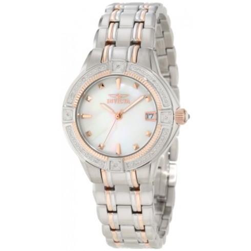Invicta Wildflower Mother Of Pearl Dial Stainless Steel Ladies Watch 0269 watches