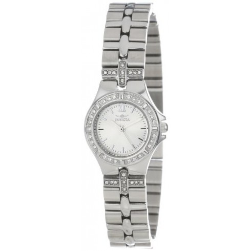 Invicta Wildflower Silver Dial Stainless Steel Ladies Watch 0132 watches