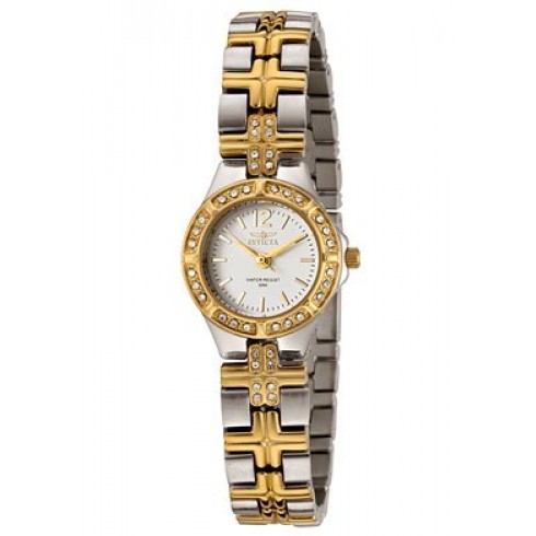 Invicta Wildflower White Dial Two-tone Ladies Watch 0127 watches