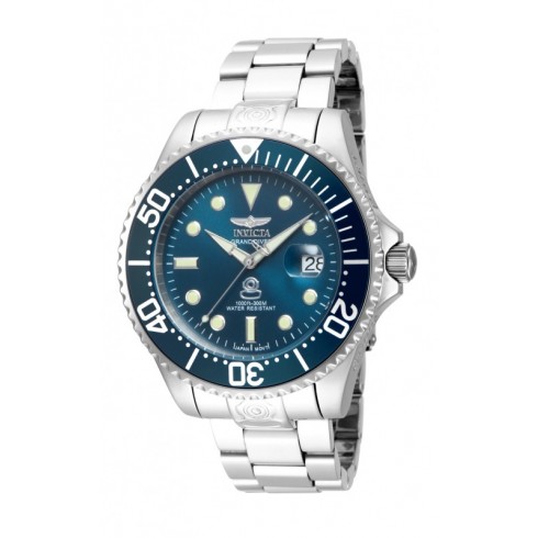 Replica Invictya Pro Diver Automastic Blue Dial Stainless Steel Men's Watch 18160 Watch