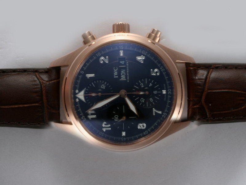 IWC Antoine Saint-Exupery IW371711 Automatic 42mm Blue Dial Watch watches