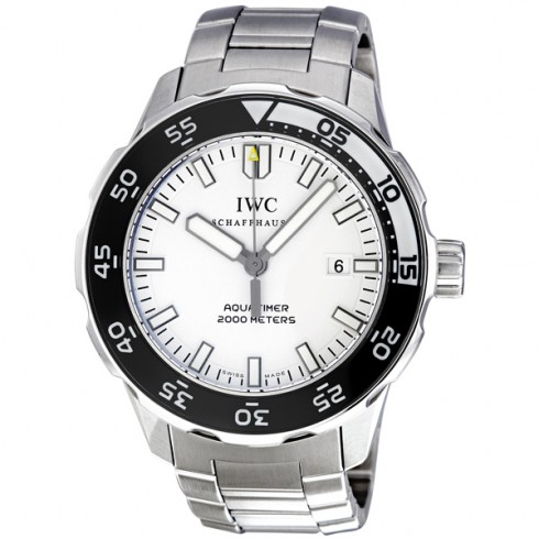 IWC Aquatimer Automatic 2000 White Dial Stainless Steel Men's Watch 3568-09 watches
