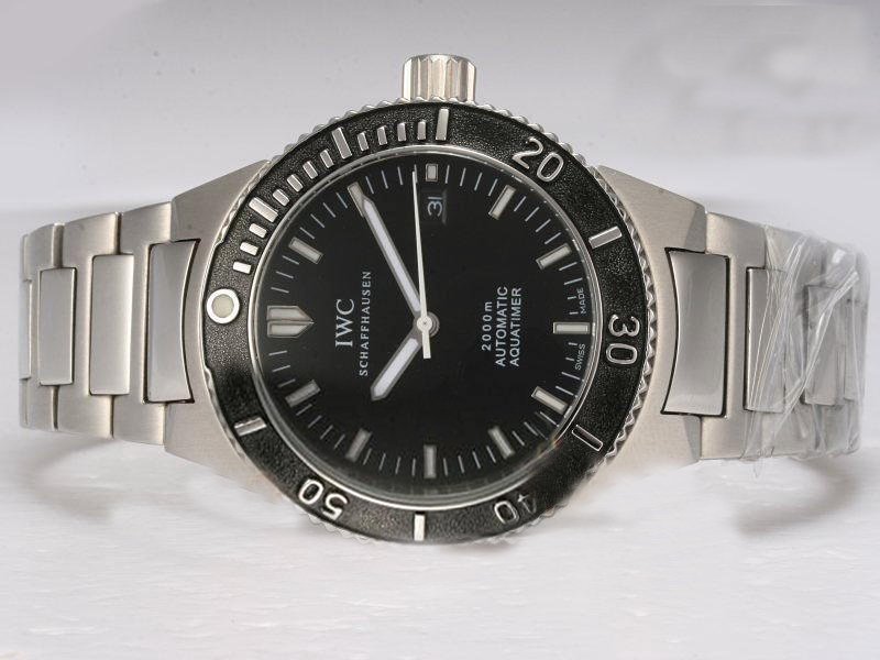 IWC Aquatimer Automatic IW356801 Round Black Dial Automatic Watch watches