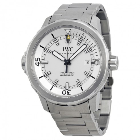 IWC Aquatimer Automatic Silver Dial Stainless Steel Men's Watch IW329004 watches