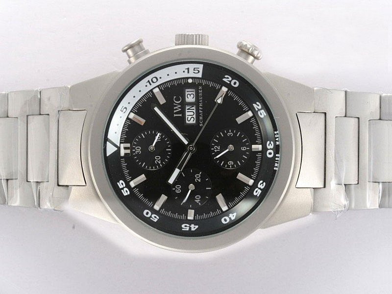 IWC Aquatimer Chronograph IW376701 Round Titanium Case Watch watches