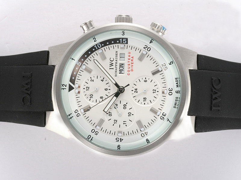 IWC Aquatimer Chronograph IW378101 Automatic Stainless Steel Bezel Midsize Watch watches