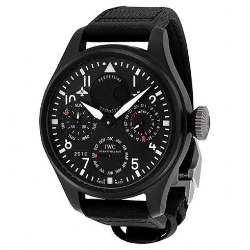 IWC Big Pilot Perpetual Top Gun Black Dial Men's Watch 5029-02 watches