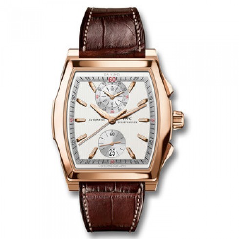Replica IWC Da Vinci 18k Rose Gold Automatic Chronograph Men's Watch IW3764-20 Watch