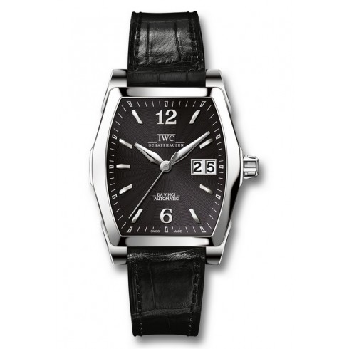 IWC Da Vinci Black Dial Black Leather Men's Watch IW452312 watches
