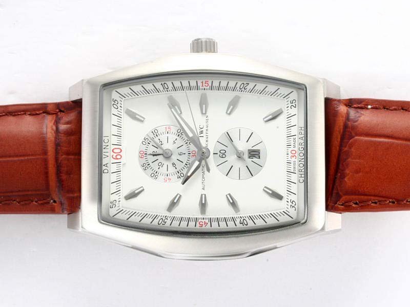 IWC Da Vinci Chronograph IW376411 Rectangle Midsize Quartz Chronograph Watch watches