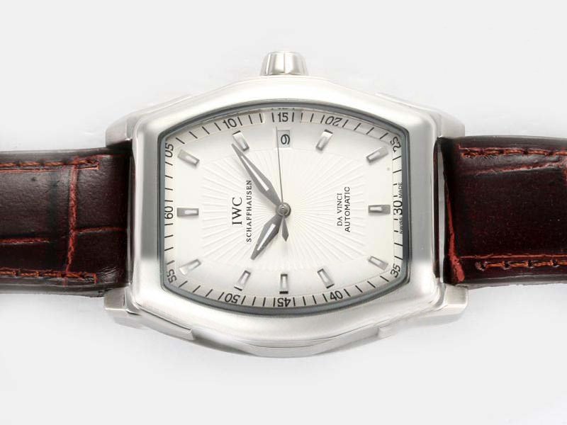 IWC Da Vinci IW452303 Stainless Steel Case Round White Dial Watch watches