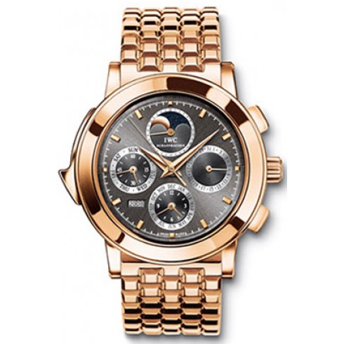 IWC Grande Complication Grey Dial 18kt Rose Gold Automatic Men's Watch IW927045 watches