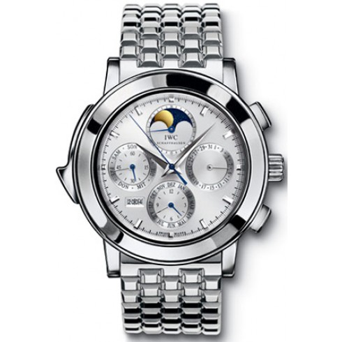 IWC Grande Complication Silver Dial Chronograph Platinum Men's Watch IW927016 watches