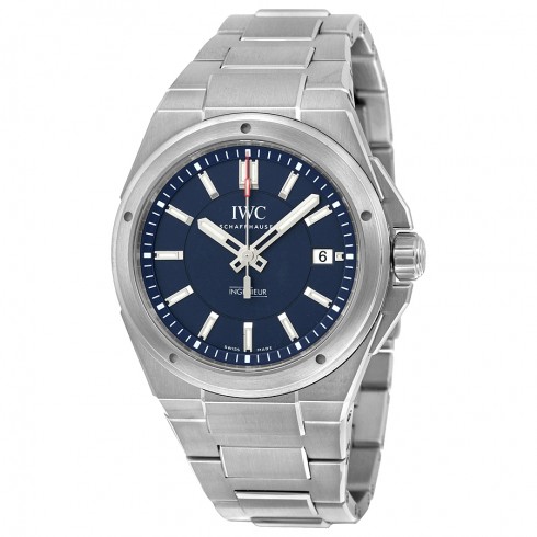 IWC Ingenieur "Laureus Sport For Good Foundation" Automatic Blue Dial Stainless Steel Men's Watch IW323909 watches