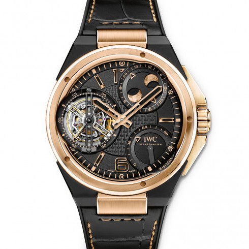 IWC Ingenieur Constant Force Tourbillon 18K Rose Gold Men's Watch IW590002 watches