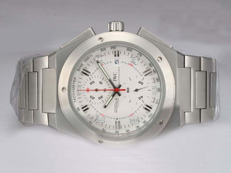 IWC Ingenieur Ingenieur Chronograph IW372503 Quartz Chronograph Midsize Watch watches