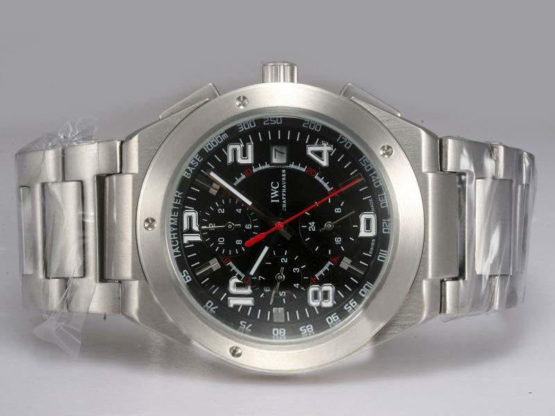 IWC Ingenieur Ingenieur Chronograph IW372503 Stainless Steel Case Round Midsize Watch watches
