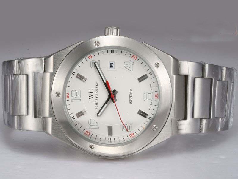 IWC Ingenieur Midsize IW451501 White Dial 43mm Automatic Watch watches