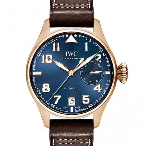 IWC Pilot Le Petit Prince Blue Dial 18K Rose Gold Automatic Men's Watch IW500909 watches