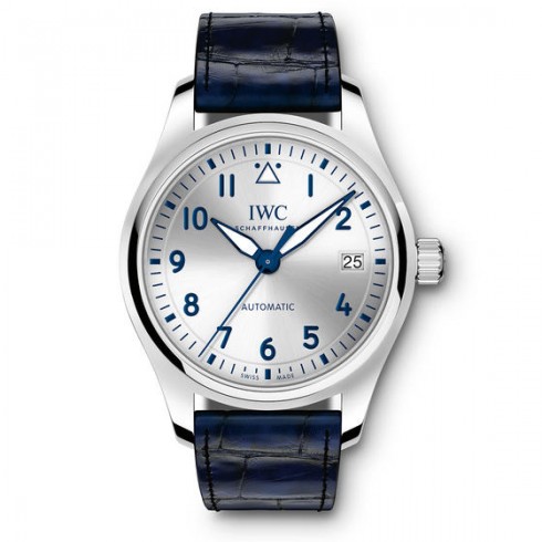 IWC Pilot Silver Plated Dial Automatic Men's Watch IW324003 watches
